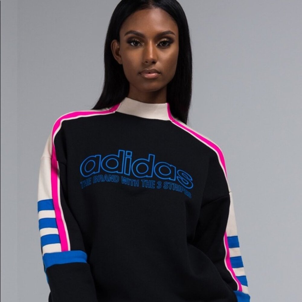 Rare Adidas Originals AA-42 Moto Racing Sweatshirt - Women’s Size Large